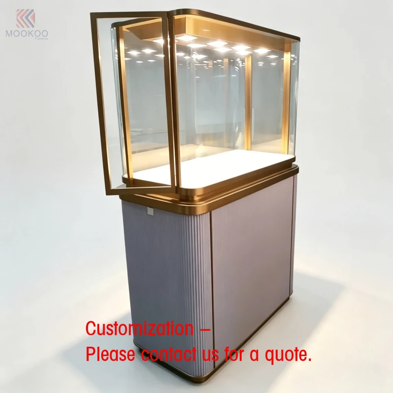 Витрина Wangdian для ювелирных изделий в торговом центре Custom.Kiosk
Витрина Wangdian для ювелирных изделий в торговом центре Custom.Kiosk