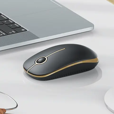 Wireless Mouse 2.4G Slim Portable Computer Mouse With Nano Receiver Less Noise Mobile Optical Mice For Notebook PC Laptop Comput