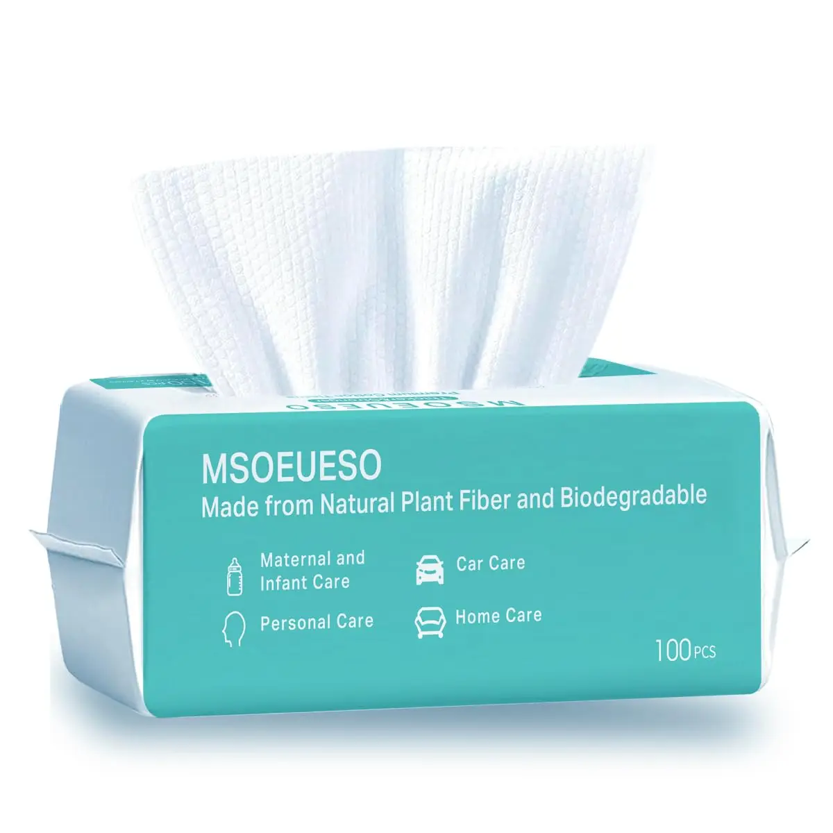 Soft Dry Wipes Cotton Facial Tissues, 100 Count Disposable Face Towels for Sensitive Skin, Makeup Removing
Soft Dry Wipes Cotton Facial Tissues, 100 Count Disposable Face Towels for Sensitive Skin, Makeup Removing