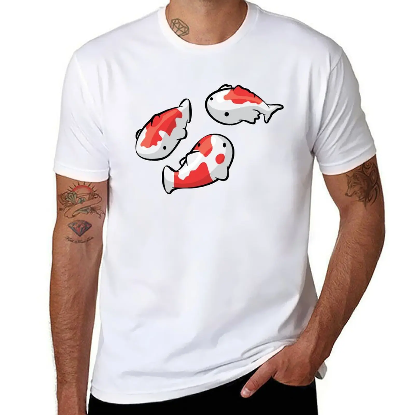 Cute Koi Fish T-Shirt t shirt men 100% cotton luxury brand man t shirts for men T-Shirt
Cute Koi Fish T-Shirt t shirt men 100% cotton luxury brand man t shirts for men T-Shirt