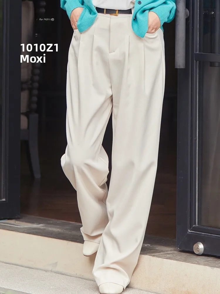 Muzhi Mom's Summer Fashionable Wide Leg Pants Versatile Midlife Women's Spring Autumn High End Western Style Long Trousers
Muzhi Mom's Summer Fashionable Wide Leg Pants Versatile Midlife Women's Spring Autumn High End Western Style Long Trousers