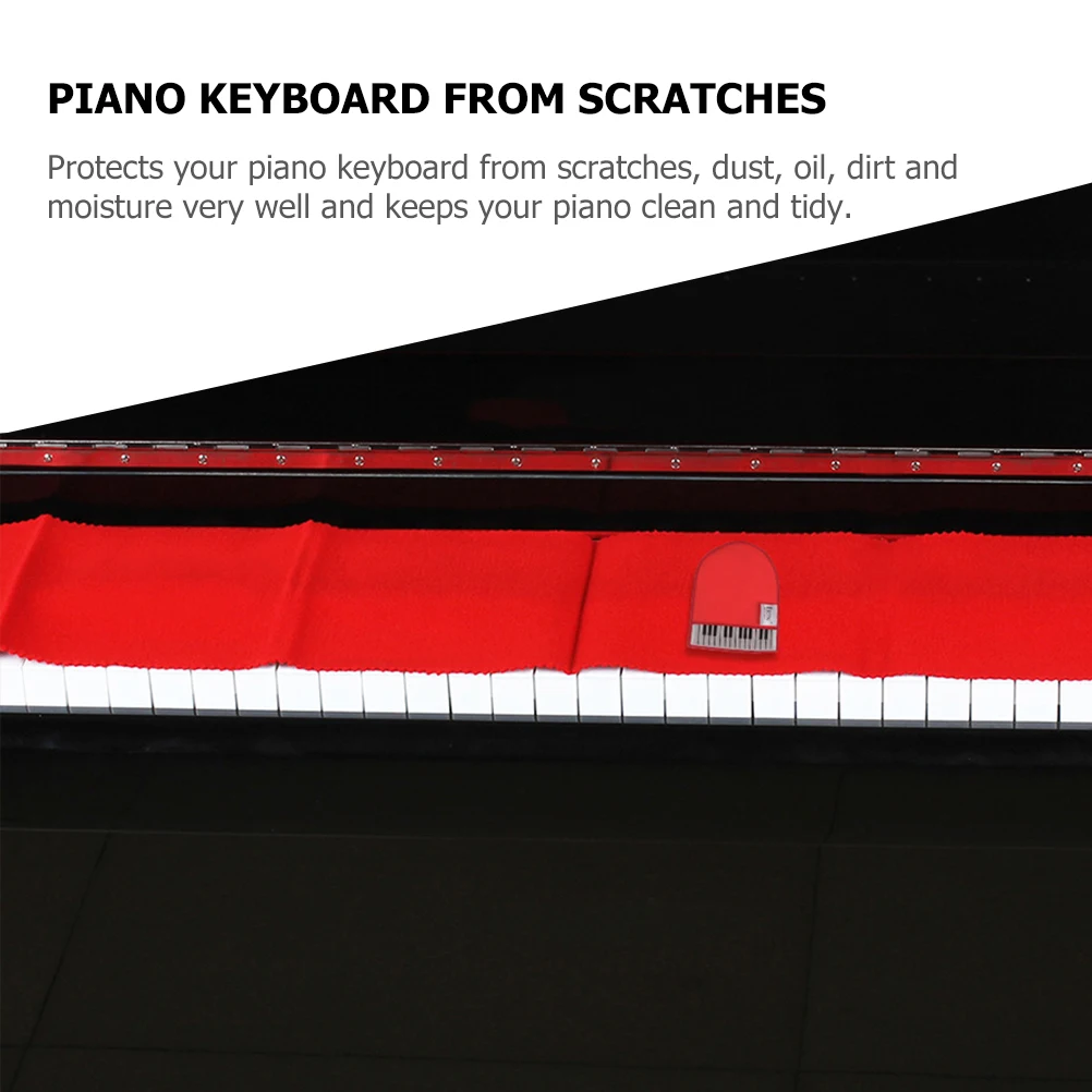 Piano Keyboard Cover Cloth Foldable Red Durable Protector Dustproof Accessories High Grade Material Craftsmanship Sturdy
Piano Keyboard Cover Cloth Foldable Red Durable Protector Dustproof Accessories High Grade Material Craftsmanship Sturdy