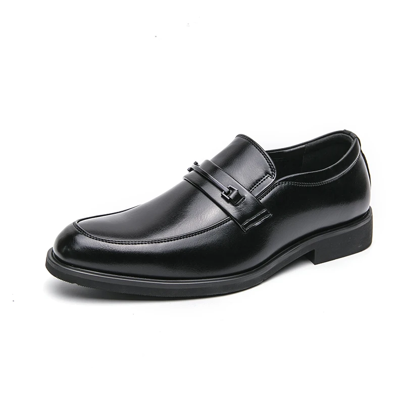 Men's Formal Leather Shoes Classic Style Slip On Loafers Round Toe Breathable Non-Slip Business Dress Wedding Office Casual Shos
Men's Formal Leather Shoes Classic Style Slip On Loafers Round Toe Breathable Non-Slip Business Dress Wedding Office Casual Shos