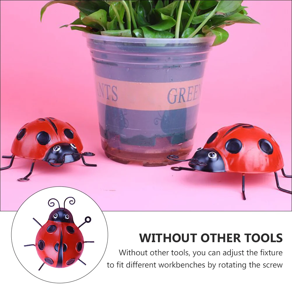 4 Pcs Iron Ladybug Decorations for Garden Lawn Home Wrought Fence Rustic Hanging Ornament Simulated Insect Art
4 Pcs Iron Ladybug Decorations for Garden Lawn Home Wrought Fence Rustic Hanging Ornament Simulated Insect Art