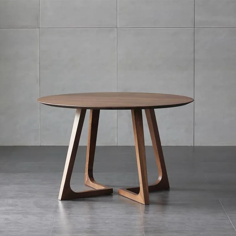 Nordic solid wood round table Japanese original solid wood simple modern book dining table and chair combination
Nordic solid wood round table Japanese original solid wood simple modern book dining table and chair combination