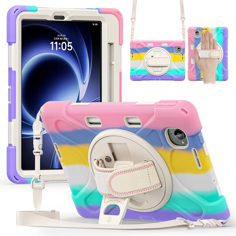 360 Rotatable Hand Strap Stand Tablet Cover for Redmi K Pad 8.8inch Heavy Duty Rugged Shockproof Case with Shoulder Strap Coque
360 Rotatable Hand Strap Stand Tablet Cover for Redmi K Pad 8.8inch Heavy Duty Rugged Shockproof Case with Shoulder Strap Coque