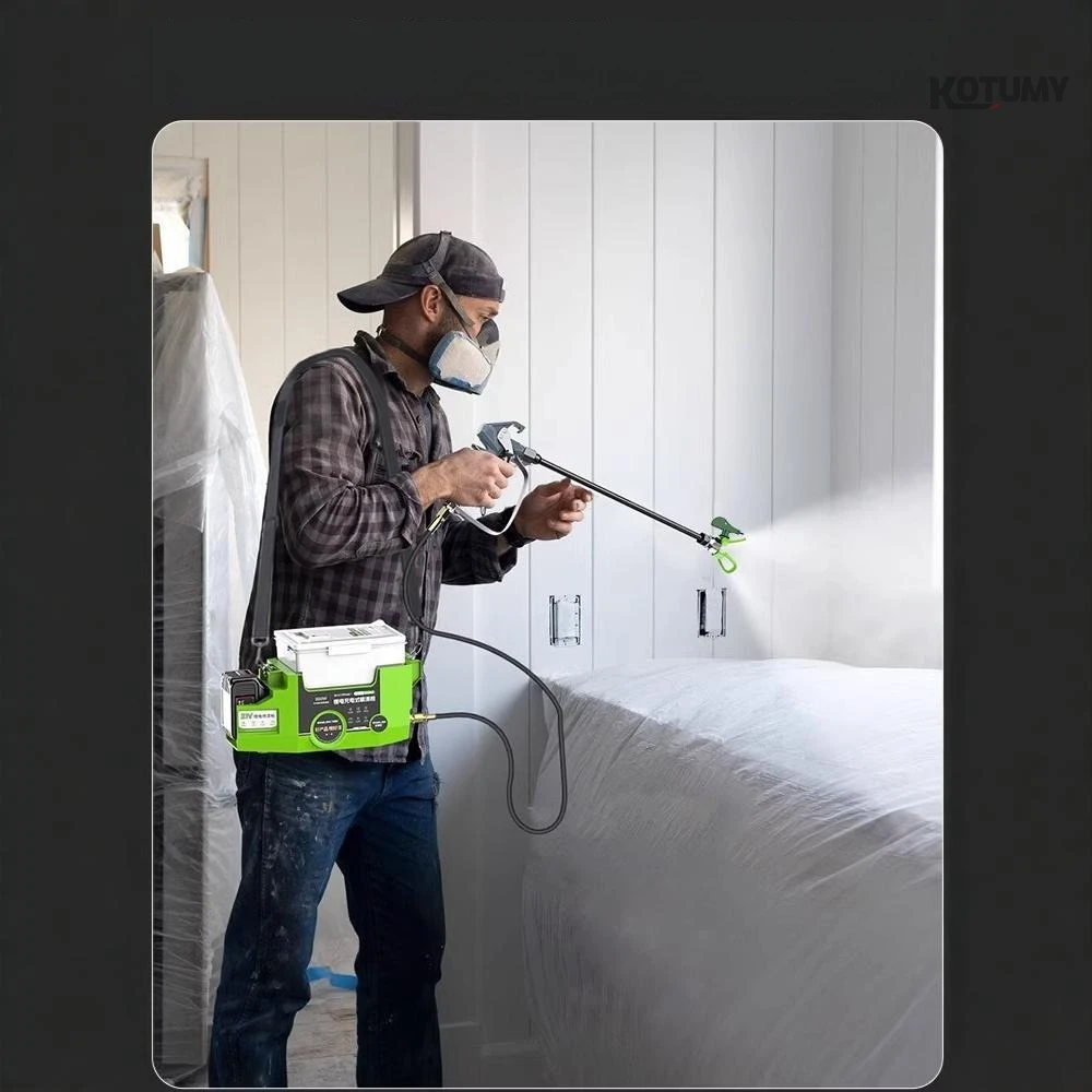 Backpack High Pressure Airless Spraying Machine, Portable Electric Spray Gun for Wall Latex Paint
Backpack High Pressure Airless Spraying Machine, Portable Electric Spray Gun for Wall Latex Paint