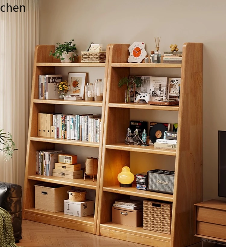 ZML Solid Wood Bookshelf Floor-standing Storage Rack Ladder-shaped Organizer Storage Rack Living Room Display Simple Bookcase
ZML Solid Wood Bookshelf Floor-standing Storage Rack Ladder-shaped Organizer Storage Rack Living Room Display Simple Bookcase