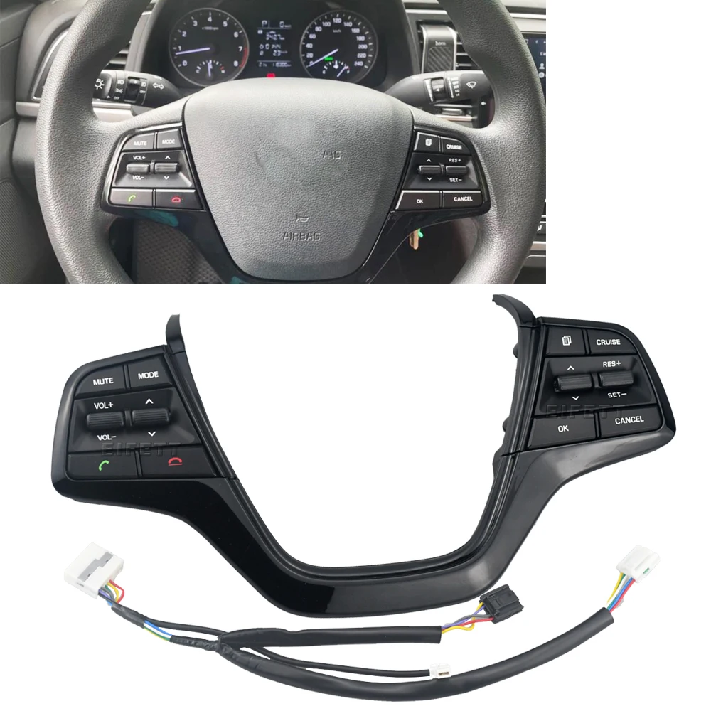 Prime Quality Button Switch For Hyundai Elantra 1.6L 2016 2017 2018 2019 Cruise Control Multifunction Steering Wheel
Prime Quality Button Switch For Hyundai Elantra 1.6L 2016 2017 2018 2019 Cruise Control Multifunction Steering Wheel