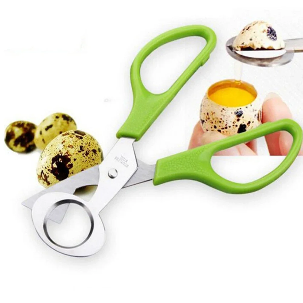 Egg Cutter Quail Egg Scissors Plastic Stainless Steel 14cm 2pc Easy Quick Brand New High Quality Quick Handling
Egg Cutter Quail Egg Scissors Plastic Stainless Steel 14cm 2pc Easy Quick Brand New High Quality Quick Handling