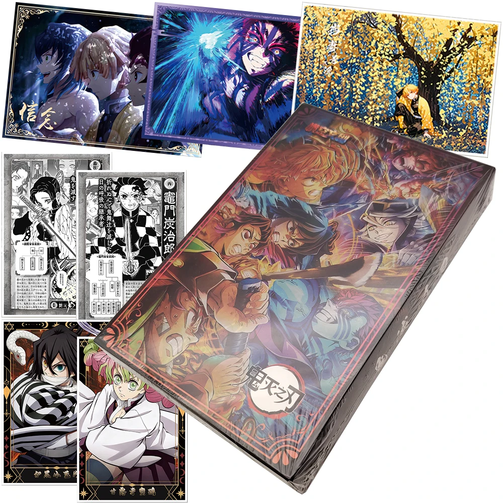 Demon Slayer Collection Color Paper Card Black and White Creative Newspaper Styling Card Birthday Surprise Toy Anime Peripheral
Demon Slayer Collection Color Paper Card Black and White Creative Newspaper Styling Card Birthday Surprise Toy Anime Peripheral