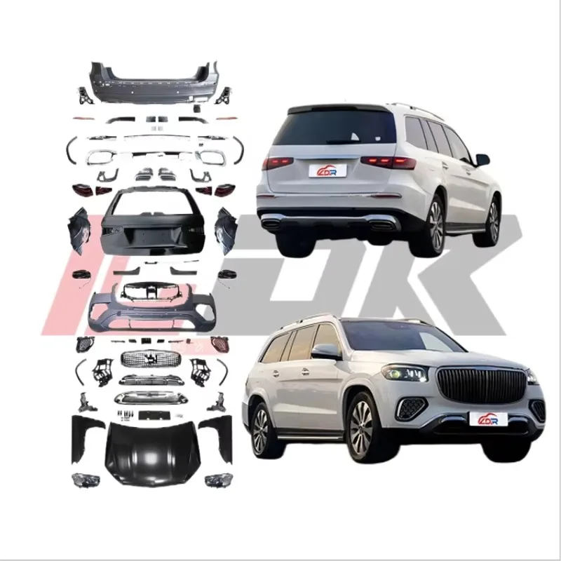 STLFBodyKit for GLS-class 2015-2019 X166 Upgrade to 2024 GLS MBH Style Front Rear Bumper Headlight Taillight
STLFBodyKit for GLS-class 2015-2019 X166 Upgrade to 2024 GLS MBH Style Front Rear Bumper Headlight Taillight