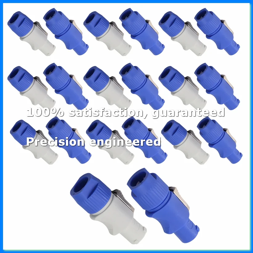20PCS NAC3FCA NAC3FCB Speakon Plug 3 Pin Male Powercon Connector 20A 250V AC Power Plug Connector Blue and Grey White-ELEC
20PCS NAC3FCA NAC3FCB Speakon Plug 3 Pin Male Powercon Connector 20A 250V AC Power Plug Connector Blue and Grey White-ELEC