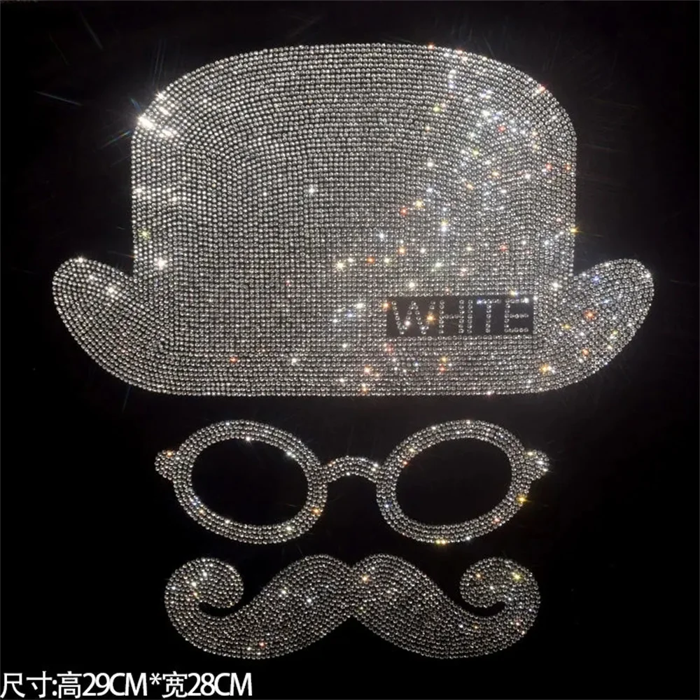 Shiny fashion large cloth paste hot drill Sequin DIY clothes T-shirt decorative patch clothing accessories
Shiny fashion large cloth paste hot drill Sequin DIY clothes T-shirt decorative patch clothing accessories