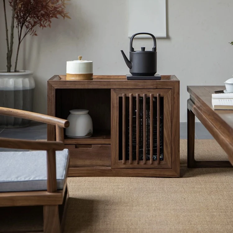 Tatami tea table Chinese solid wood elm tatami tea and chair combination Zen tea table small floor table balcony floating 
Tatami tea table Chinese solid wood elm tatami tea and chair combination Zen tea table small floor table balcony floating