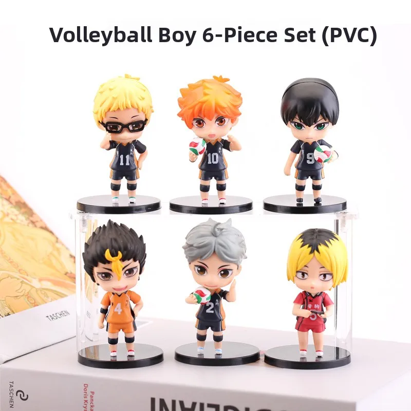 6 Sles of Volleyball Boy Figurines Baking Decoration Cross-border Egg Rotating Figurines Collectible Toys PVC Material
6 Sles of Volleyball Boy Figurines Baking Decoration Cross-border Egg Rotating Figurines Collectible Toys PVC Material