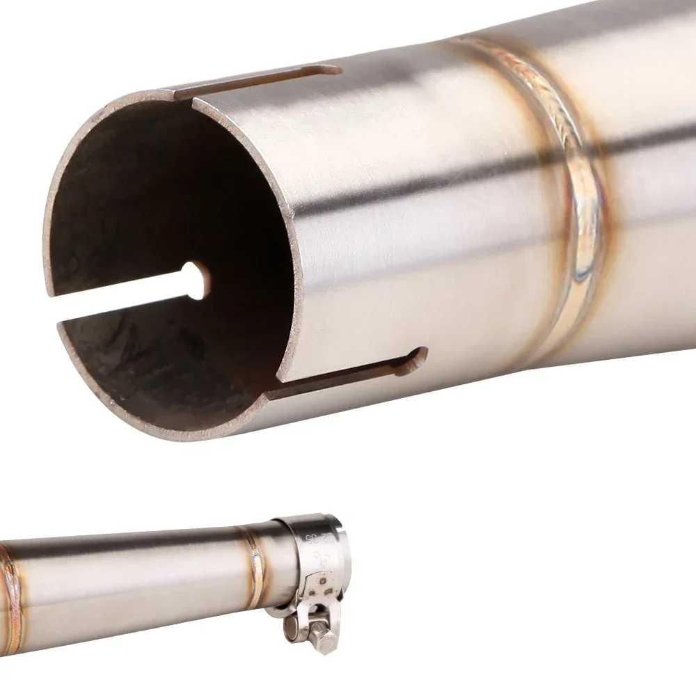 S T For Aprilia GPR125 GPR150 Motorcycle Exhaust Escape MOTO Modified Middle Tube Link Pipe Stainless Steel With Catalyst DB Kil
S T For Aprilia GPR125 GPR150 Motorcycle Exhaust Escape MOTO Modified Middle Tube Link Pipe Stainless Steel With Catalyst DB Kil