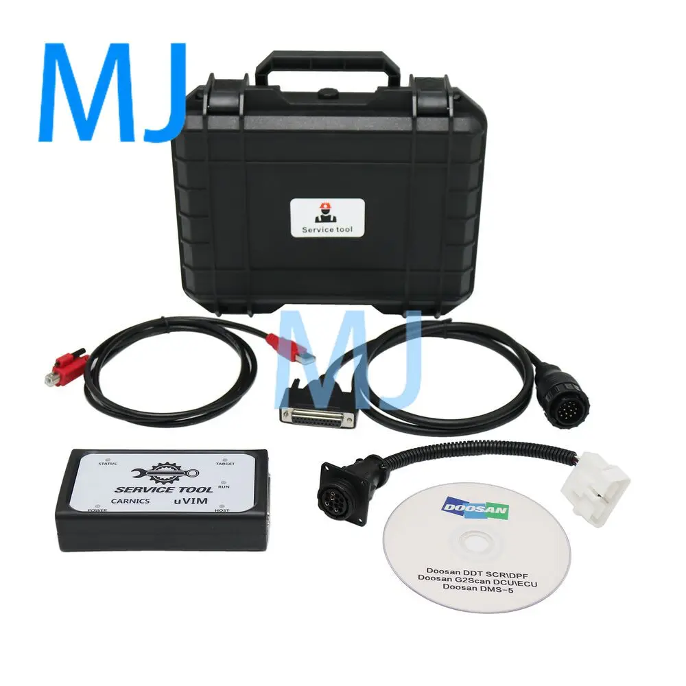 For Doosan Uvim Excavator Forklift Engine Fault Detector DDT SCR DPF DCU ECU Scanner Fault Diagnostic Tool With Software
For Doosan Uvim Excavator Forklift Engine Fault Detector DDT SCR DPF DCU ECU Scanner Fault Diagnostic Tool With Software