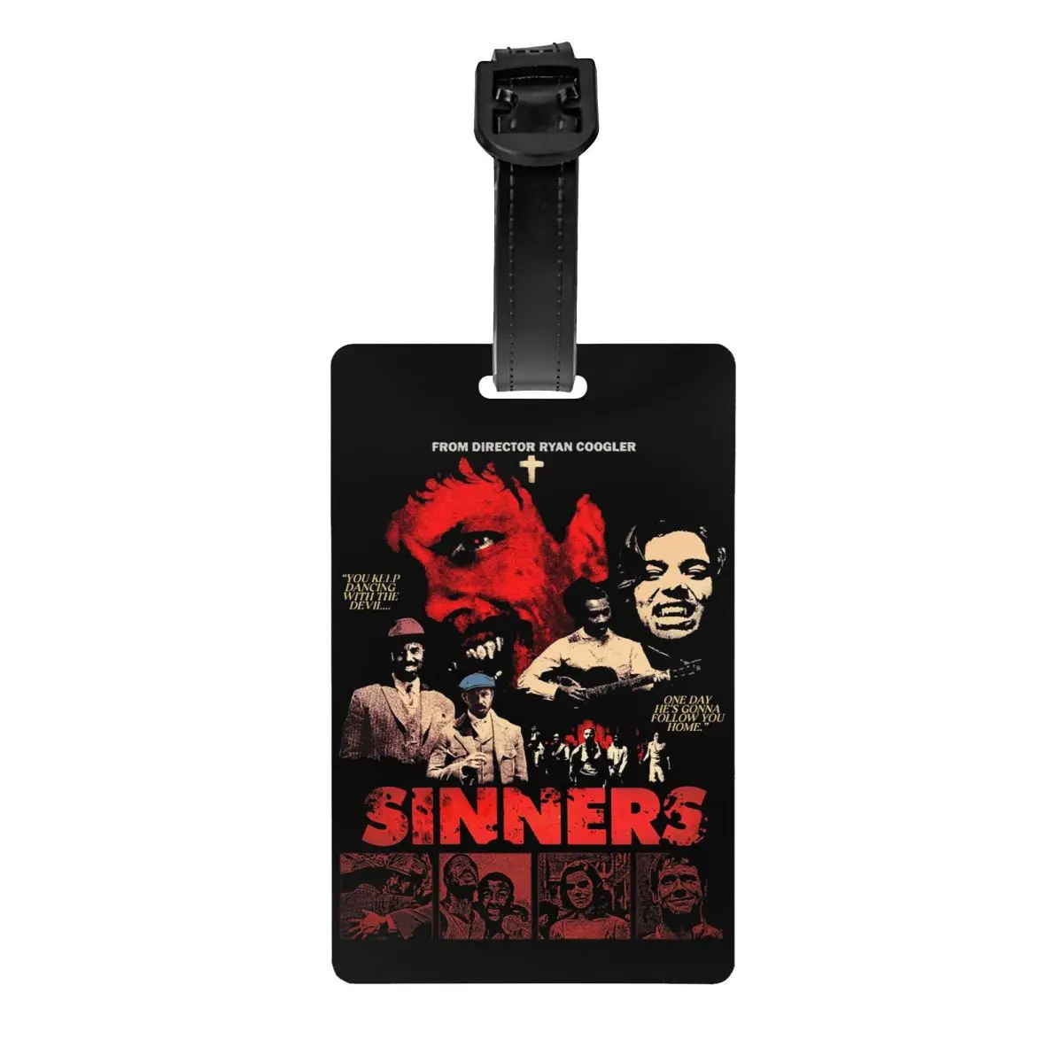 Custom Action Horror Movie Sinners Luggage Tag Privacy Protection Baggage Tags Travel Bag Labels Suitcase
Custom Action Horror Movie Sinners Luggage Tag Privacy Protection Baggage Tags Travel Bag Labels Suitcase