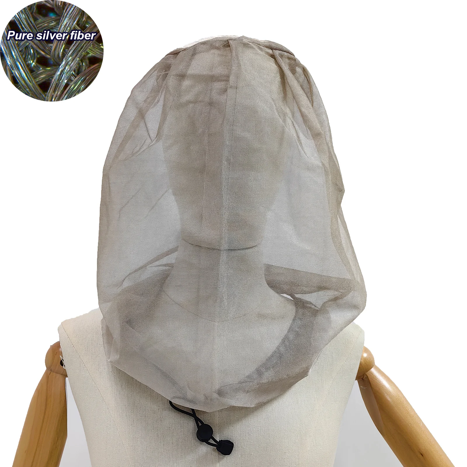 EMF Protection Head Cover Silver Fiber Mosquito Net Multi-function Anti Insect Bee Mesh Hat Outdoor Fishing Caps Face Protector
EMF Protection Head Cover Silver Fiber Mosquito Net Multi-function Anti Insect Bee Mesh Hat Outdoor Fishing Caps Face Protector