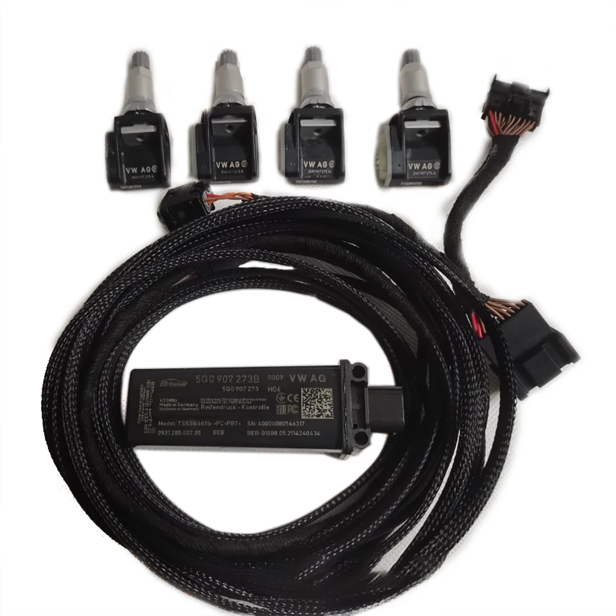FOR VW Golf 8 Octavia MK4 MQB CARS TMPS 3 Tire Pressure System 5Q0 907 273 B 2N0 907 275 A
FOR VW Golf 8 Octavia MK4 MQB CARS TMPS 3 Tire Pressure System 5Q0 907 273 B 2N0 907 275 A
