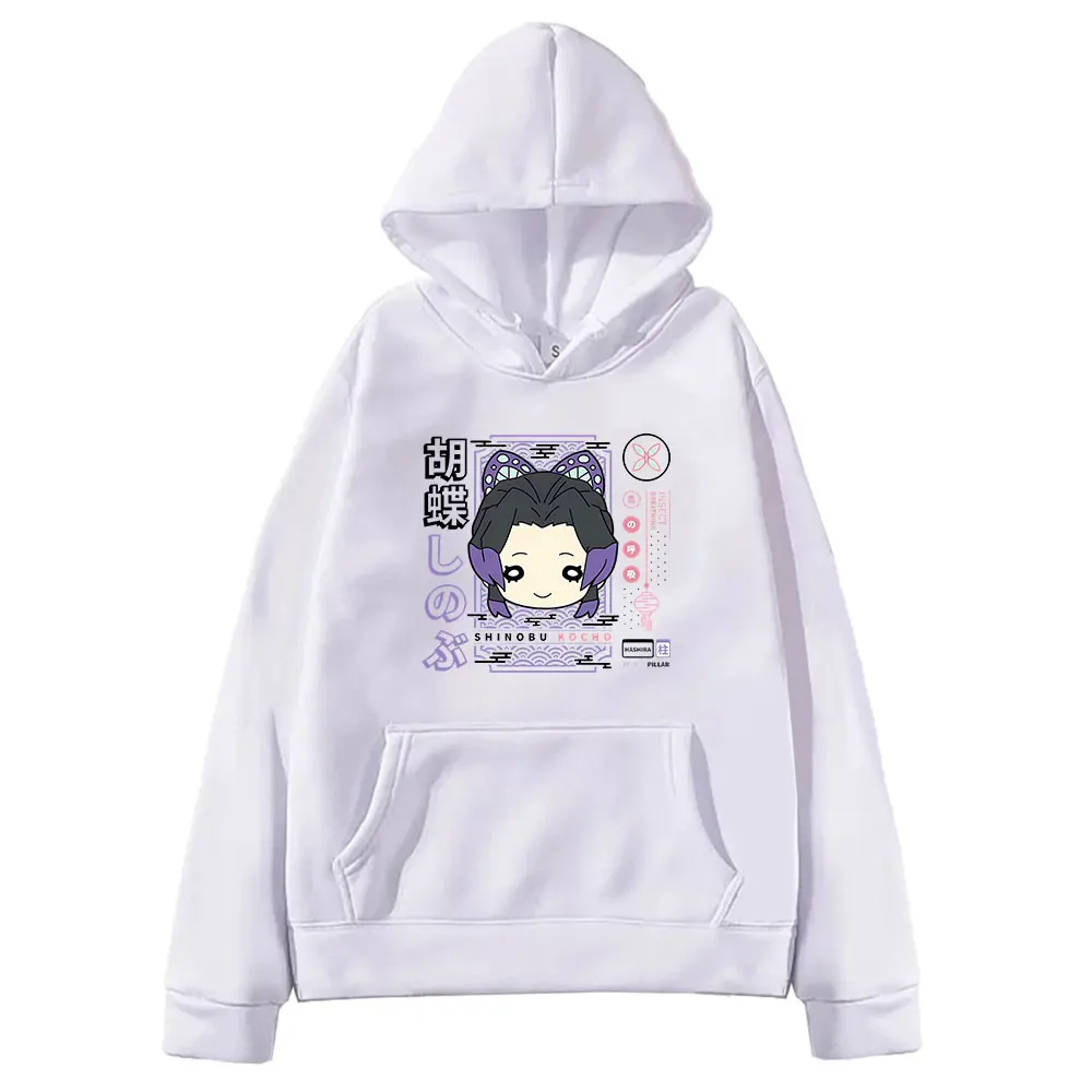 Cute Kochou Shinobu Demon Slayer Anime Hoodies For Women Men Kawaii Cartoon Print Long Sleeves Warm Fleece Sweatshirts Clothing
Cute Kochou Shinobu Demon Slayer Anime Hoodies For Women Men Kawaii Cartoon Print Long Sleeves Warm Fleece Sweatshirts Clothing
