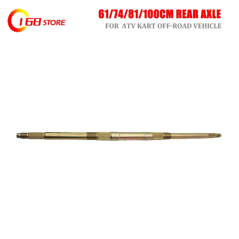 61/74/81/100CM Rear Axle Fit For DIY49cc50cc110cc125cc-250cc Electric Kids Go Buggy ATV Vehicle Kart Quad Bike Parts
61/74/81/100CM Rear Axle Fit For DIY49cc50cc110cc125cc-250cc Electric Kids Go Buggy ATV Vehicle Kart Quad Bike Parts