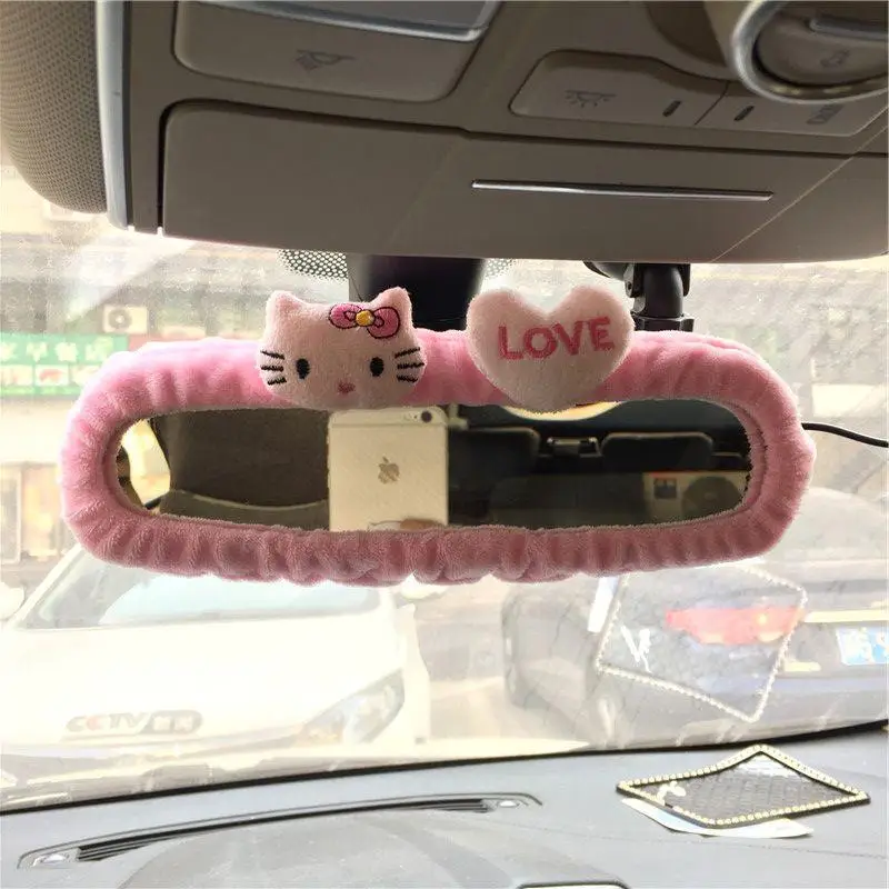 Kawaii Sanrio Anime Mirror Cover Decoration Cute Hello Kitty Cartoon Soft Durable and Sturdy Electric Car Universal Gifts Girls
Kawaii Sanrio Anime Mirror Cover Decoration Cute Hello Kitty Cartoon Soft Durable and Sturdy Electric Car Universal Gifts Girls