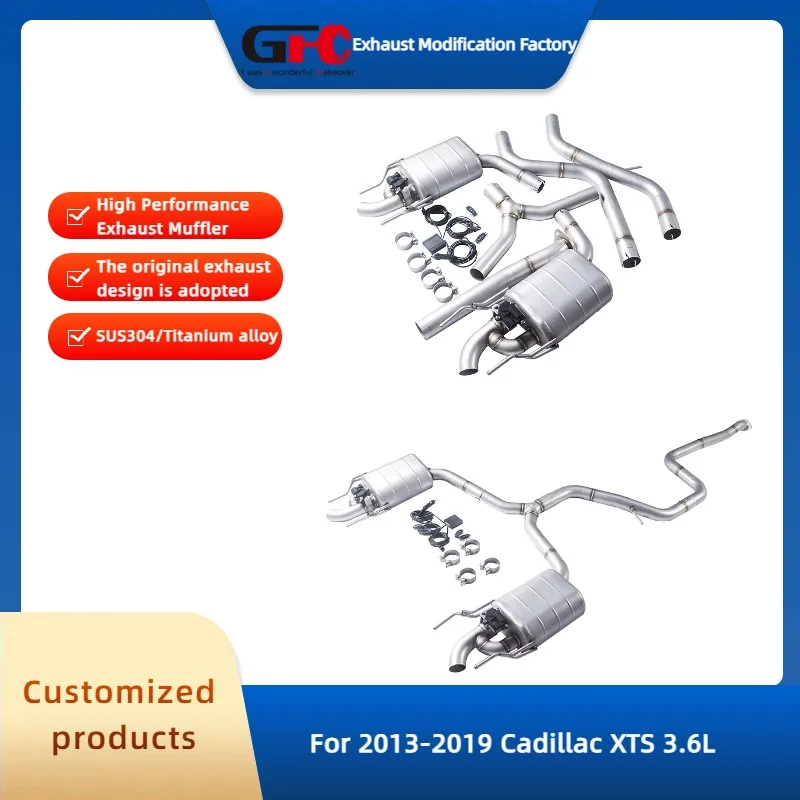 Catback Valvetronic Exhaust Pipe for Cadillac XTS 3.6L 2013-2019 High-Performance Stainless Steel Valve Exhaust Muffler System
Catback Valvetronic Exhaust Pipe for Cadillac XTS 3.6L 2013-2019 High-Performance Stainless Steel Valve Exhaust Muffler System