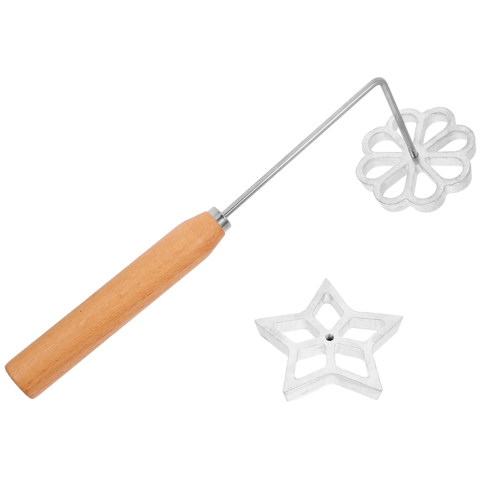 1 set Fried Mold Aluminium Alloy Rosettes Maker Wooden Handle Pizza Aluminum Snack Mold Cookie Molding Tool Kitchen Barware
1 set Fried Mold Aluminium Alloy Rosettes Maker Wooden Handle Pizza Aluminum Snack Mold Cookie Molding Tool Kitchen Barware
