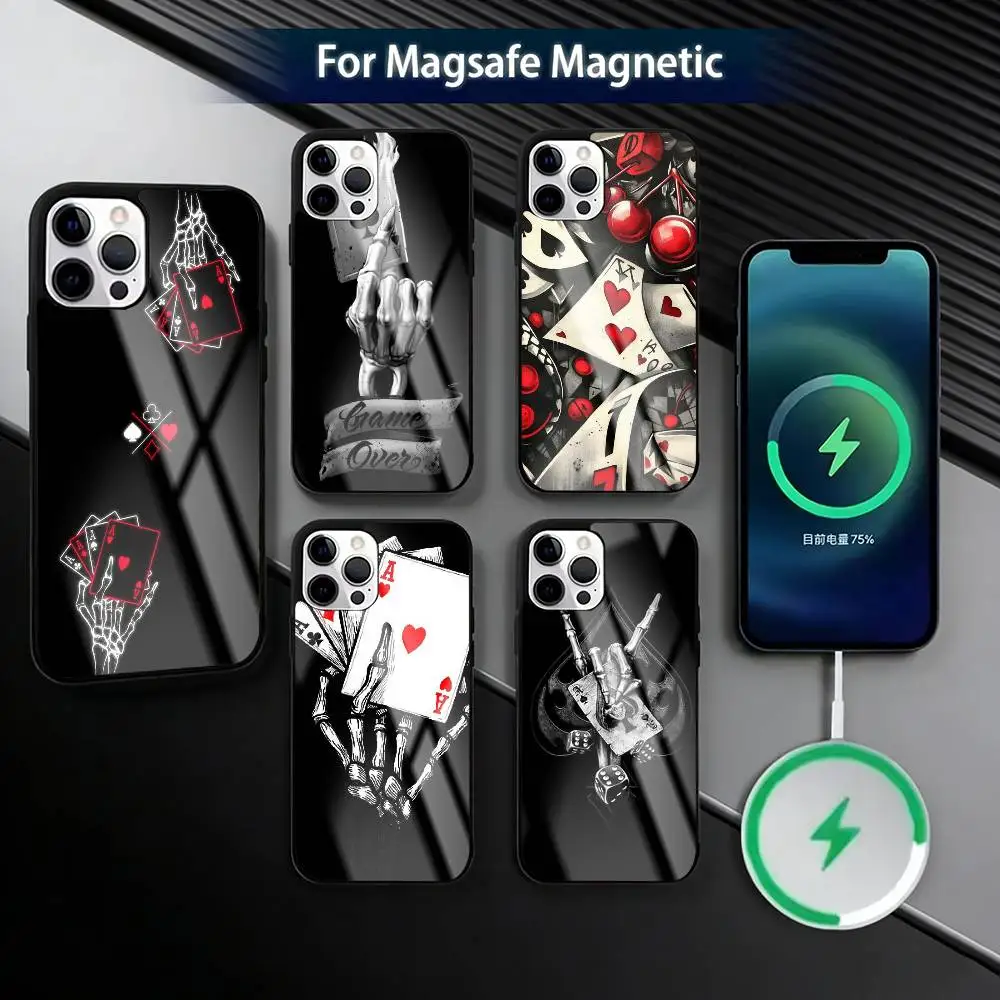 Dark P-Poker Phone Case For iPhone17,16,15,14,13,12,11 Plus,Pro Magnetic with Magsafe Wireless Charging
Dark P-Poker Phone Case For iPhone17,16,15,14,13,12,11 Plus,Pro Magnetic with Magsafe Wireless Charging