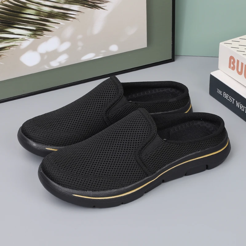 Men's Summer Mesh Half Slippers Breathable Slip-On Walking Shoes Lightweight Non-slip Casual Sport Mules for Couple 2026
Men's Summer Mesh Half Slippers Breathable Slip-On Walking Shoes Lightweight Non-slip Casual Sport Mules for Couple 2026