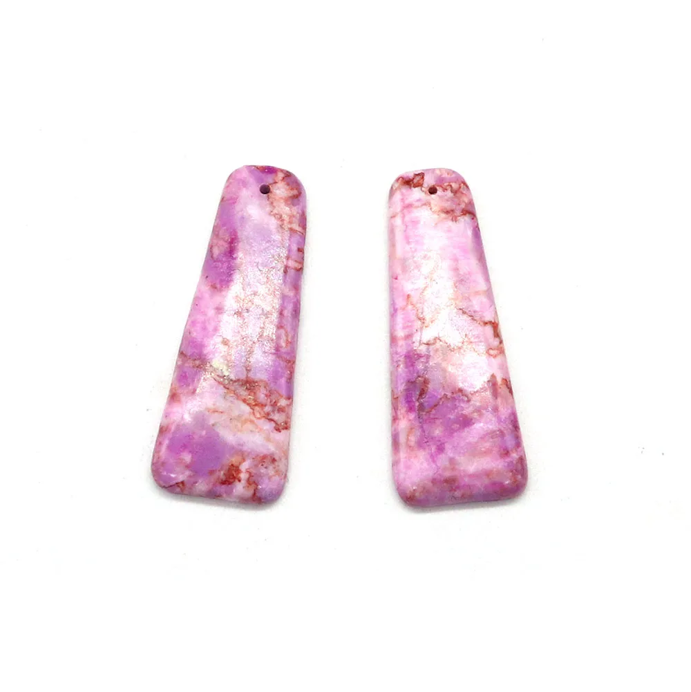 Natural Imperial Stone Polished Long Trapezoidal Perforated Loose Pendants DIY Charm Necklace and Earring Jewelry Accessories
Natural Imperial Stone Polished Long Trapezoidal Perforated Loose Pendants DIY Charm Necklace and Earring Jewelry Accessories
