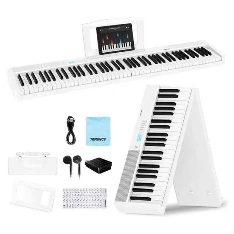 V30 Full-Size Semi-Weighted Portable Electronic Organ With Accessories For Home Or Stage Use
V30 Full-Size Semi-Weighted Portable Electronic Organ With Accessories For Home Or Stage Use