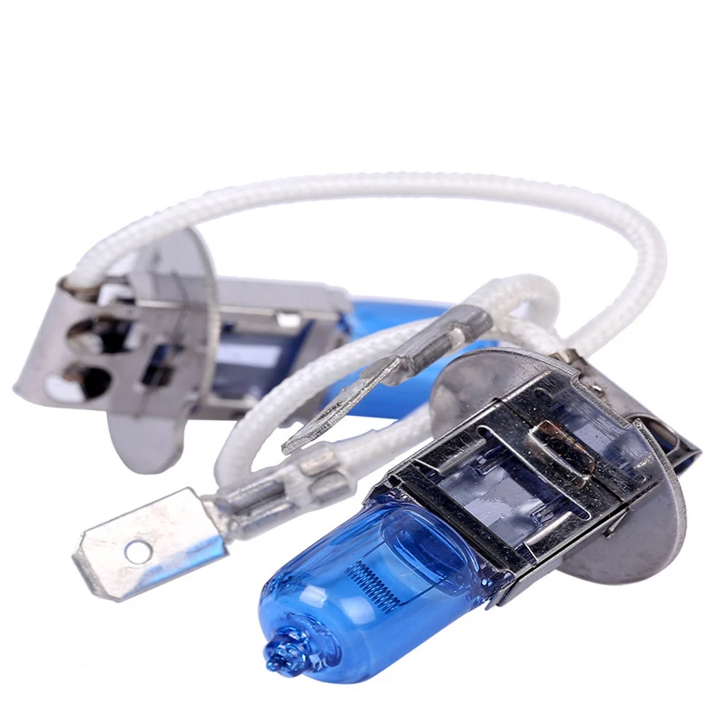 2Pcs 12V 55W H3 HeadLight Lamp Xenon Dark Blue Glass Replacement Car H3 Halogen Light Bulb Super White
2Pcs 12V 55W H3 HeadLight Lamp Xenon Dark Blue Glass Replacement Car H3 Halogen Light Bulb Super White