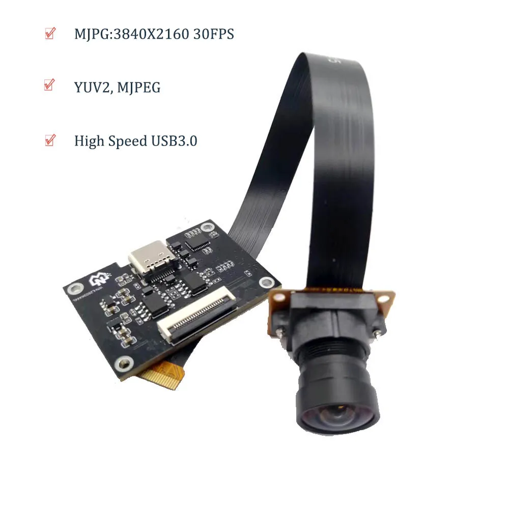 4K 8MP HD 3840x2160 30 FPS 1/2.8-Inch IMX415 USB3.0 Camera Module FF 89° UVC-compliant, Plug and Play for Industrial Vision
4K 8MP HD 3840x2160 30 FPS 1/2.8-Inch IMX415 USB3.0 Camera Module FF 89° UVC-compliant, Plug and Play for Industrial Vision