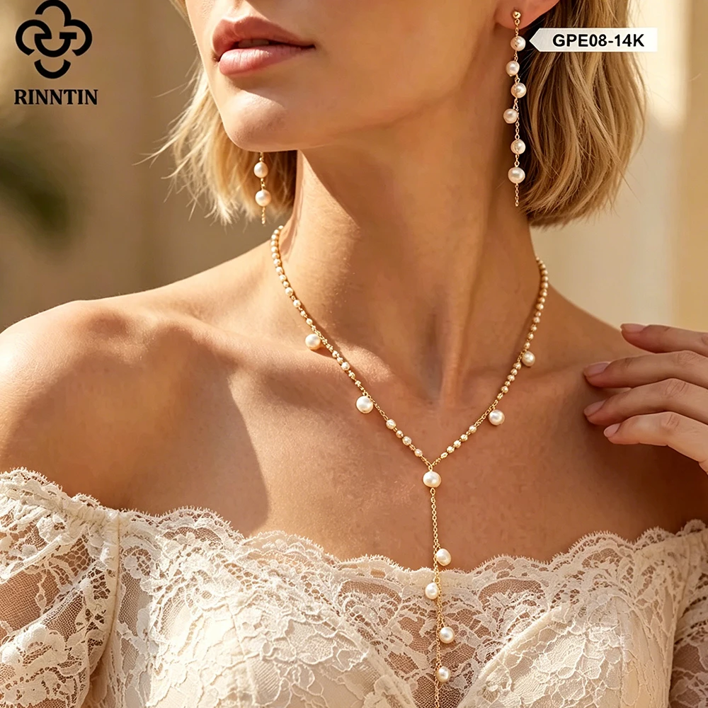 Rinntin 925 Sterling Silver Sexy Y-shaped Choker Chain Necklace with Tassel Pearl for Women Summer Jewelry Accessorry BQN29
Rinntin 925 Sterling Silver Sexy Y-shaped Choker Chain Necklace with Tassel Pearl for Women Summer Jewelry Accessorry BQN29