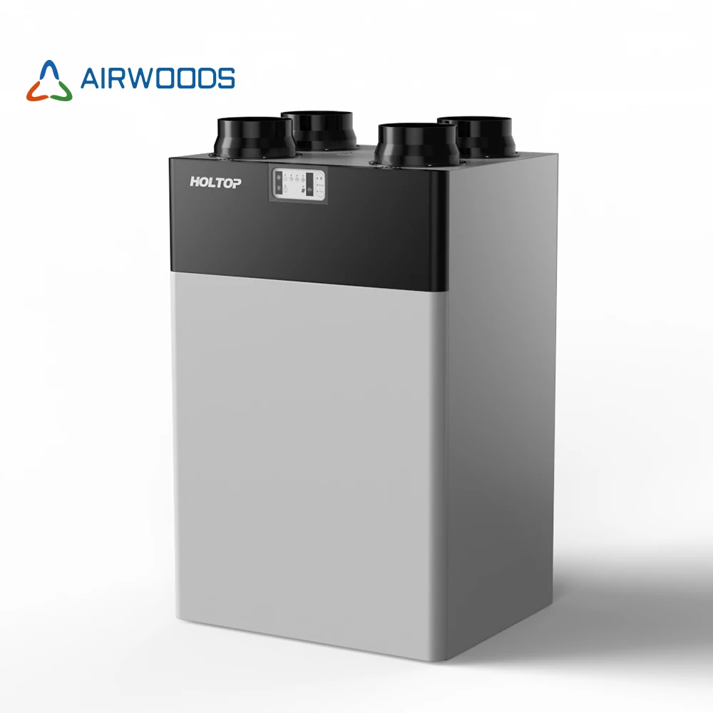 Compact Heat Recovery Ventilator HRV Recuperator ERV Heat Exchanger Bypass Airflow Doubleflow Ventilation System
Compact Heat Recovery Ventilator HRV Recuperator ERV Heat Exchanger Bypass Airflow Doubleflow Ventilation System