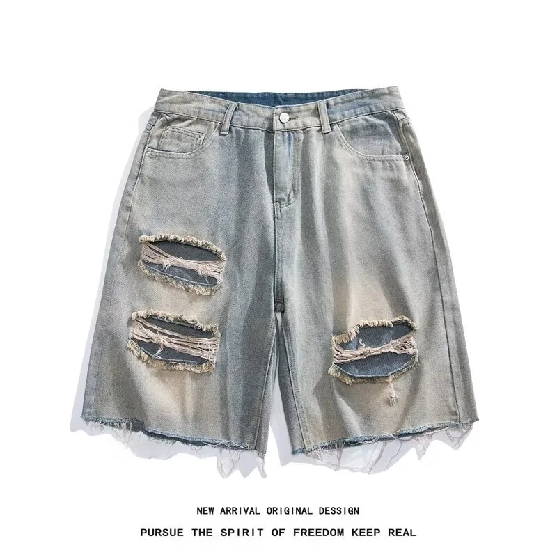 Мужские джинсовые шорты Waed, повседневные, летние, тонкие, в американском стиле, свободные, прямые, для отдыха, средней длины (до середины икры)
Мужские джинсовые шорты Waed, повседневные, летние, тонкие, в американском стиле, свободные, прямые, для отдыха, средней длины (до середины икры)