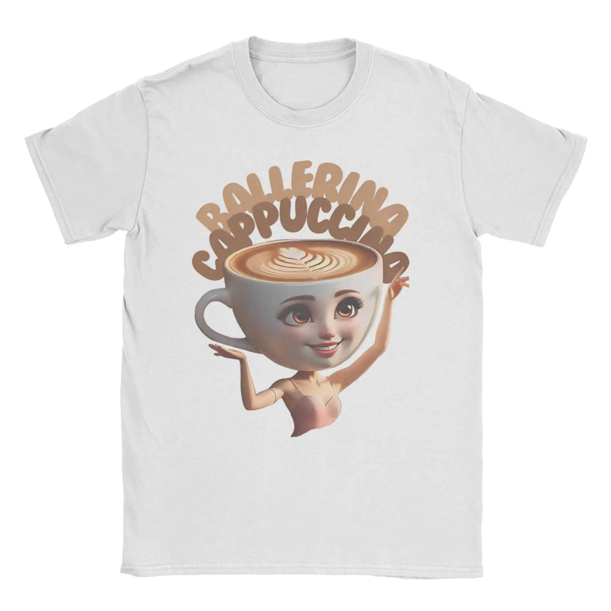 Vintage Cute Ballerina Cappuccina Brainrot Meme T-Shirts for Men Women 100% Cotton T Shirts Short Sleeve Tees Plus Size Clothing
Vintage Cute Ballerina Cappuccina Brainrot Meme T-Shirts for Men Women 100% Cotton T Shirts Short Sleeve Tees Plus Size Clothing