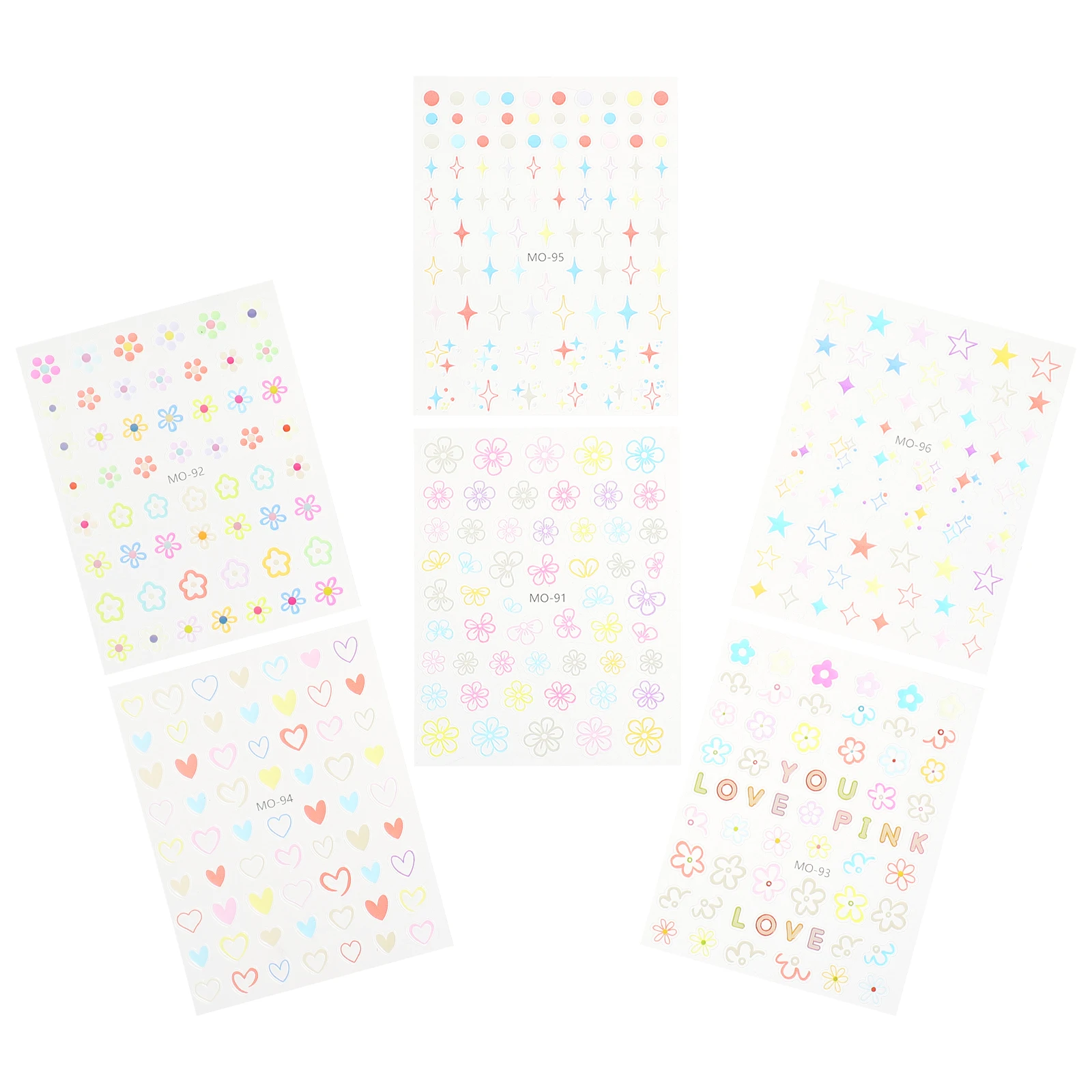 6pcs 5D Embossing Stickers Flower Nail Art Decals Diy Nail Design Decor For Gel Nails Women Girls Party Dance Travel Daily Use
6pcs 5D Embossing Stickers Flower Nail Art Decals Diy Nail Design Decor For Gel Nails Women Girls Party Dance Travel Daily Use