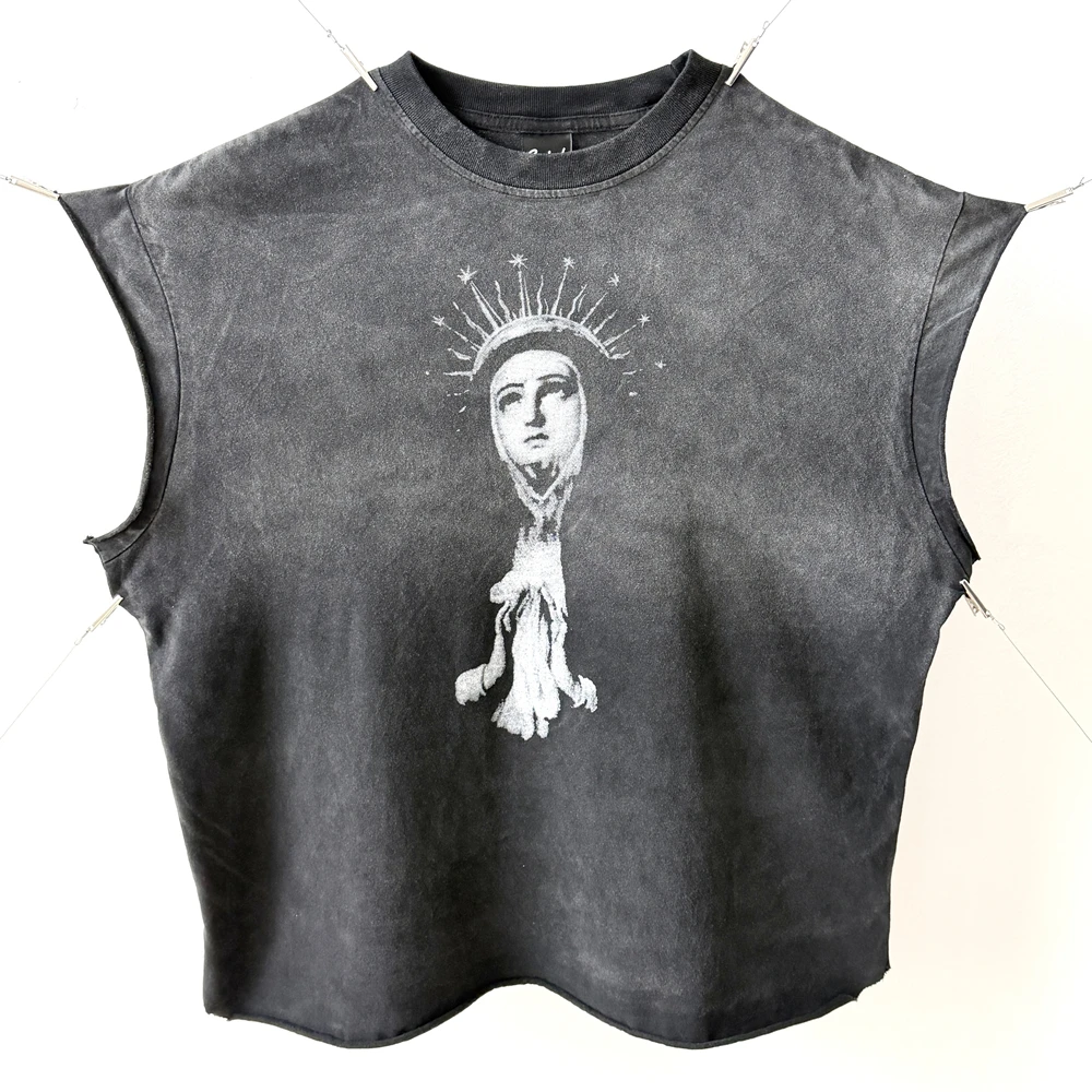 Красивые потертые футболки с принтом Девы Марии для мужчин и женщин из плотной ткани, грязный почвенный спрей, ручная ношенная майка, футболка, футболки
Красивые потертые футболки с принтом Девы Марии для мужчин и женщин из плотной ткани, грязный почвенный спрей, ручная ношенная майка, футболка, футболки