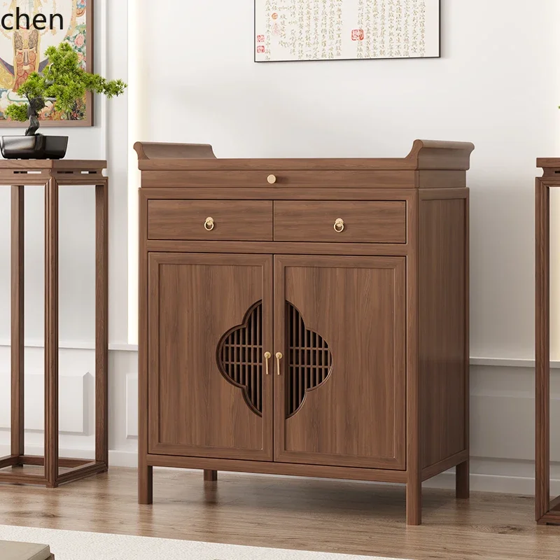 r5.21 household solid wood Buddhist platform, living room table, Shentai God of Wealth tribute table, walnut table
r5.21 household solid wood Buddhist platform, living room table, Shentai God of Wealth tribute table, walnut table