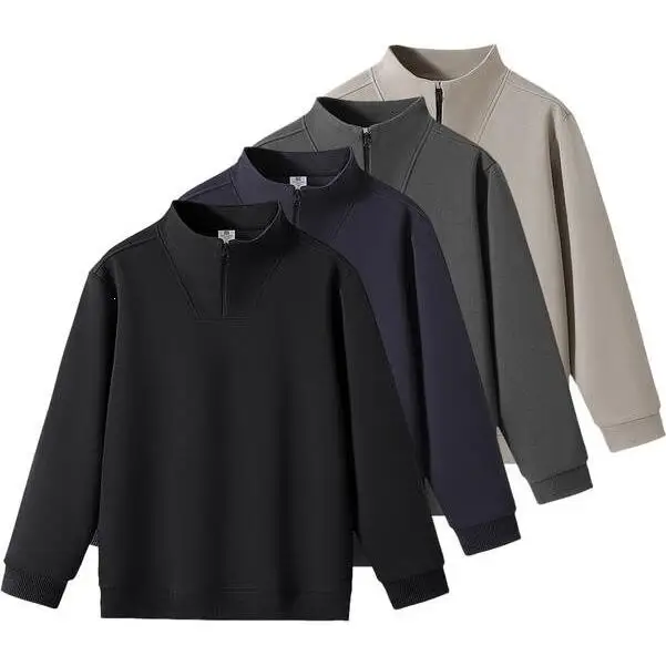 Men's Cotton Sweatshirt Half Zip Collar Hoodie Cross-Border Elastic Waistband Animal Pattern Comfortable Fit Spring Season
Men's Cotton Sweatshirt Half Zip Collar Hoodie Cross-Border Elastic Waistband Animal Pattern Comfortable Fit Spring Season