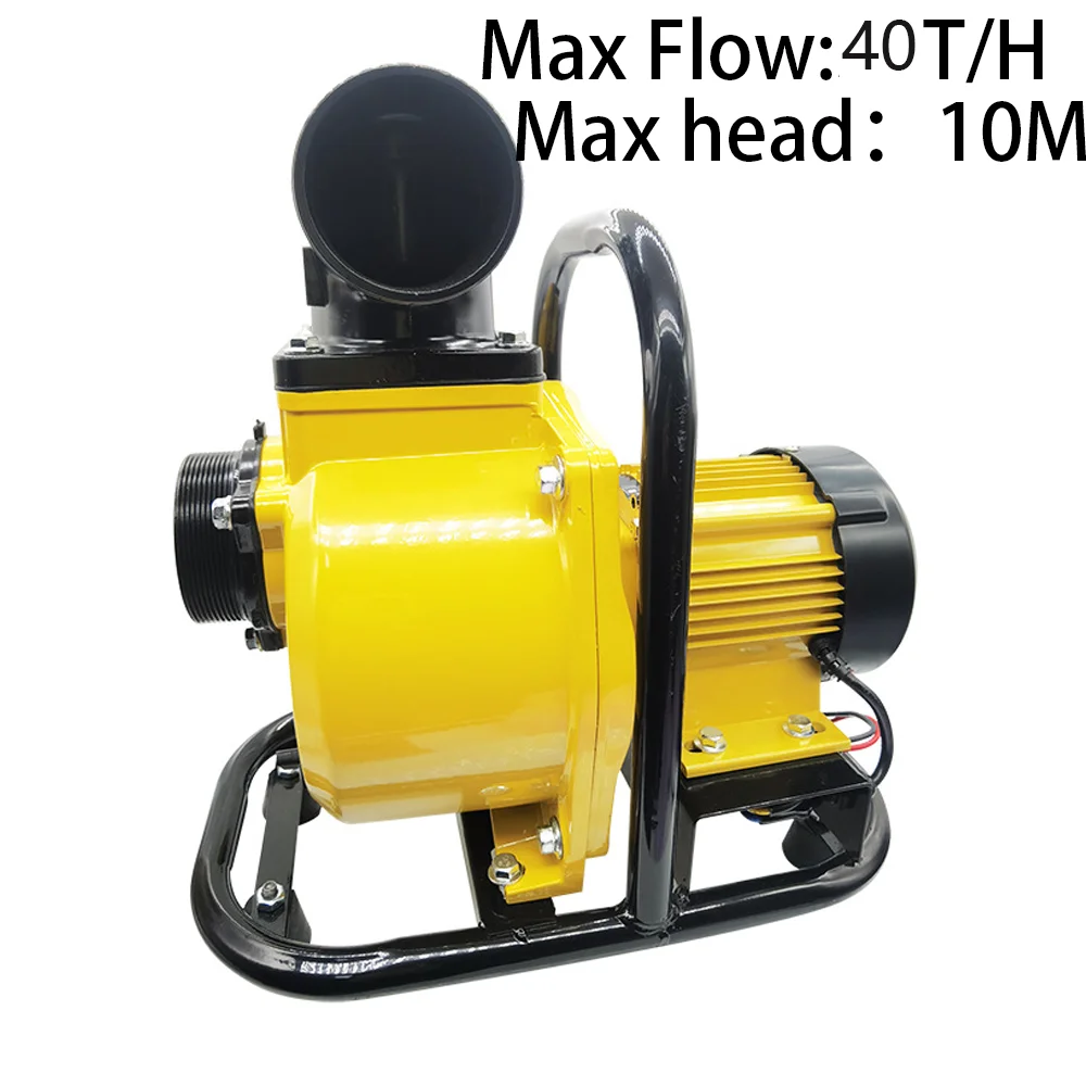 Max Flow 40T/H Solar DC 48V 60V 72V Self-Priming Water Pump Stainless Steel Submersible Pump Max Head 10M for Agriculture
Max Flow 40T/H Solar DC 48V 60V 72V Self-Priming Water Pump Stainless Steel Submersible Pump Max Head 10M for Agriculture