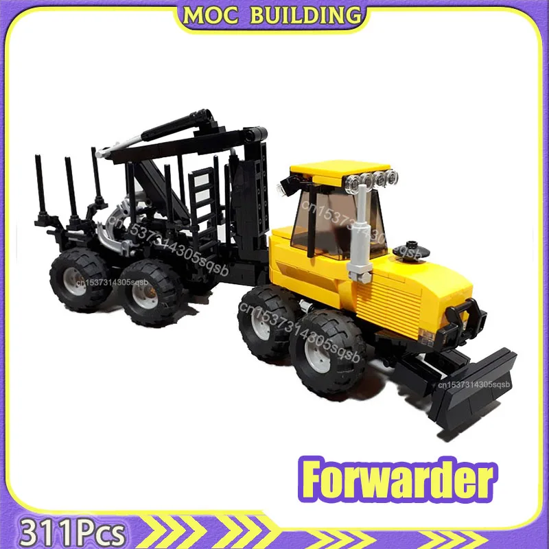 Technology Forwarder Model Car Transport Vehicle MOC Building Blocks Creative Toys Construction Present Christmas Gifts
Technology Forwarder Model Car Transport Vehicle MOC Building Blocks Creative Toys Construction Present Christmas Gifts