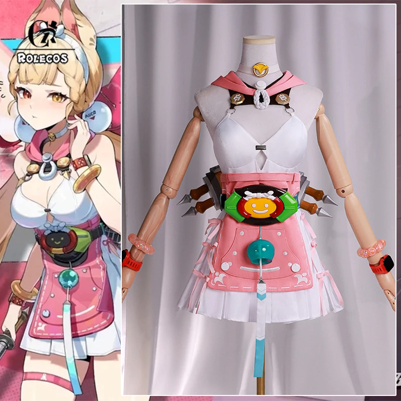 ROLECOS Game Zenless Zone Zero Alice Thymefield Summer Swimsuit Sea of Thyme Alice Women Halloween Cosplay Costume
ROLECOS Game Zenless Zone Zero Alice Thymefield Summer Swimsuit Sea of Thyme Alice Women Halloween Cosplay Costume