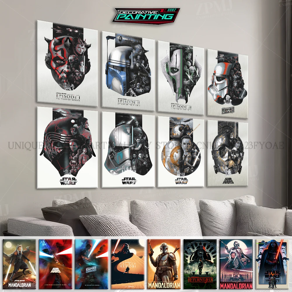 Nostalgia Canvas HD Prints Pictures Movie Wall Art Painting Star Wars Series Home Decor Posters For Living Room Frameless Mural
Nostalgia Canvas HD Prints Pictures Movie Wall Art Painting Star Wars Series Home Decor Posters For Living Room Frameless Mural