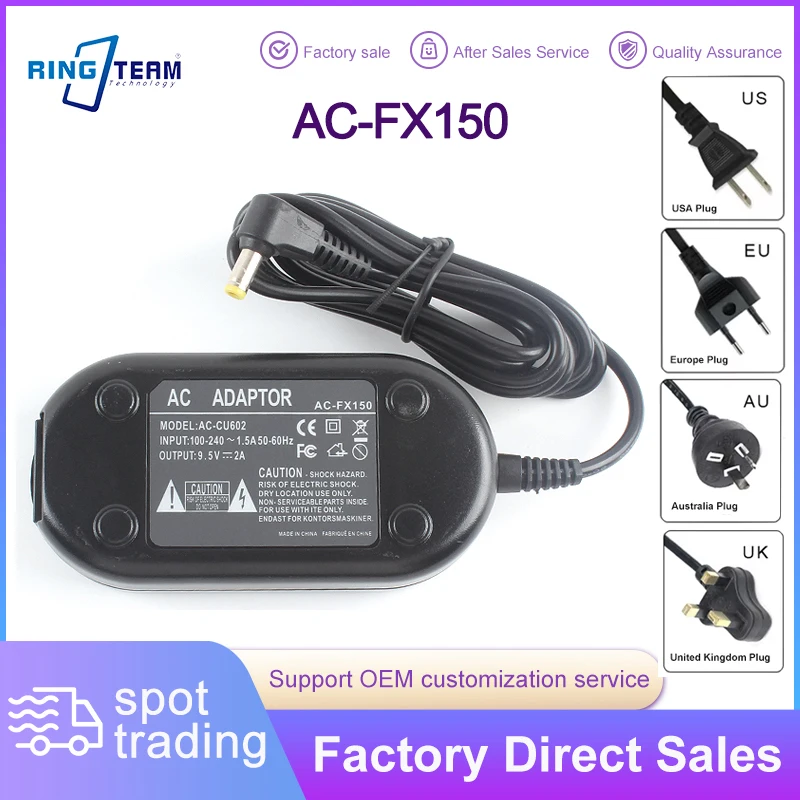 AC-FX150 AC Adapter for Sony Portable DVD Player MP3 Devices DVP-FX820 FX825 FX935 FX955 F5 FX1 FX5 FX700 FX701 FX705 FX805k PQ2
AC-FX150 AC Adapter for Sony Portable DVD Player MP3 Devices DVP-FX820 FX825 FX935 FX955 F5 FX1 FX5 FX700 FX701 FX705 FX805k PQ2