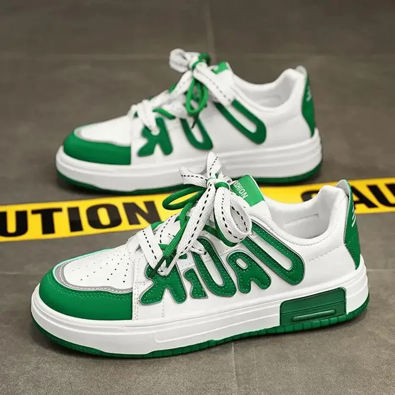 Повседневные мужские студенческие дизайнерские чувствительные спортивные туфли с низкими цветными блоками, белые туфли с двойным кружевом
Повседневные мужские студенческие дизайнерские чувствительные спортивные туфли с низкими цветными блоками, белые туфли с двойным кружевом